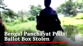 Ballot Box Stolen During Panchayat Polls In Bengal