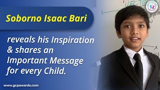 Soborno Isaac Bari, shares an Important Message for every Child