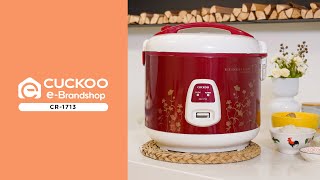 CUCKOO e-Brandshop CR-1713 Rice Cooker