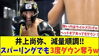 ４団体統一戦まで2週間を切り、WBCが井上尚弥チャンピオンが減量順調さを好評、スパーリングでもパートナーをダウンさせるほど好調と大橋会長が明かすwwwww