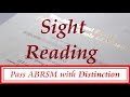 How to get a Distinction at ABRSM - Sight Reading