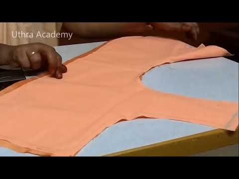 Blouse Stitching (Back Part)- Part 5 Blouse Stitching (Back Part)- Part 5