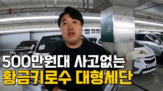 500만원대 병적관리된 황금 키로수 대형세단 중고차 추천