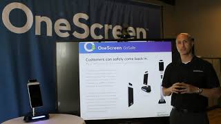 OneScreen GoSafe Body Temperature and Facial Recognition Scanner