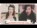 Comparing ASL & BSL Christmas Signs feat. Rikki Poynter // Vlogmas Day 19 [CC]