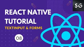 TextInput & Forms in React Native #8 || React Native Tutorial for Beginners