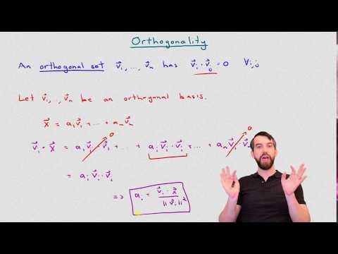 What is the orthogonal basis?