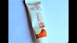 Ekran Silicon based gel Sunscreen