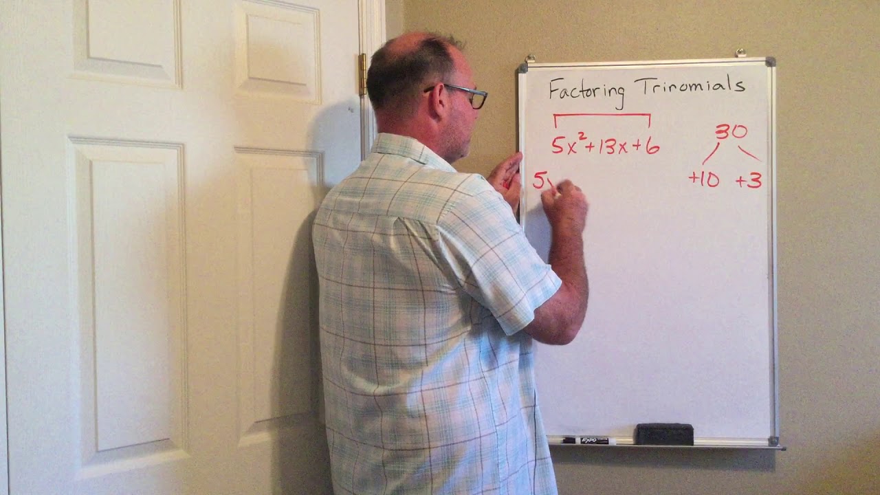 Factoring Trinomials 5 - YouTube