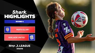 Perth Glory v Adelaide United - Shark Highlights | Ninja A-League 2024-25 | Round 06