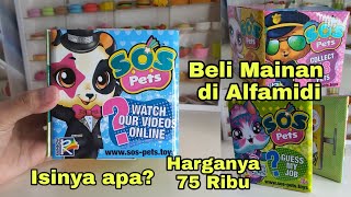 Unboxing Mainan SOS Pets. Beli di Alfamidi. Isinya apa ya?