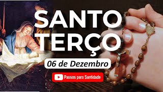 Reze o Terço do Dia com Fé | 06 de Dezembro | Passos para Santidade