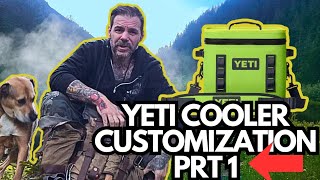 How to custom paint a Yeti cooler.