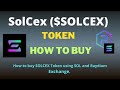 How to Buy SolCex (SOLCEX) Token Using Raydium Exchange and SOL