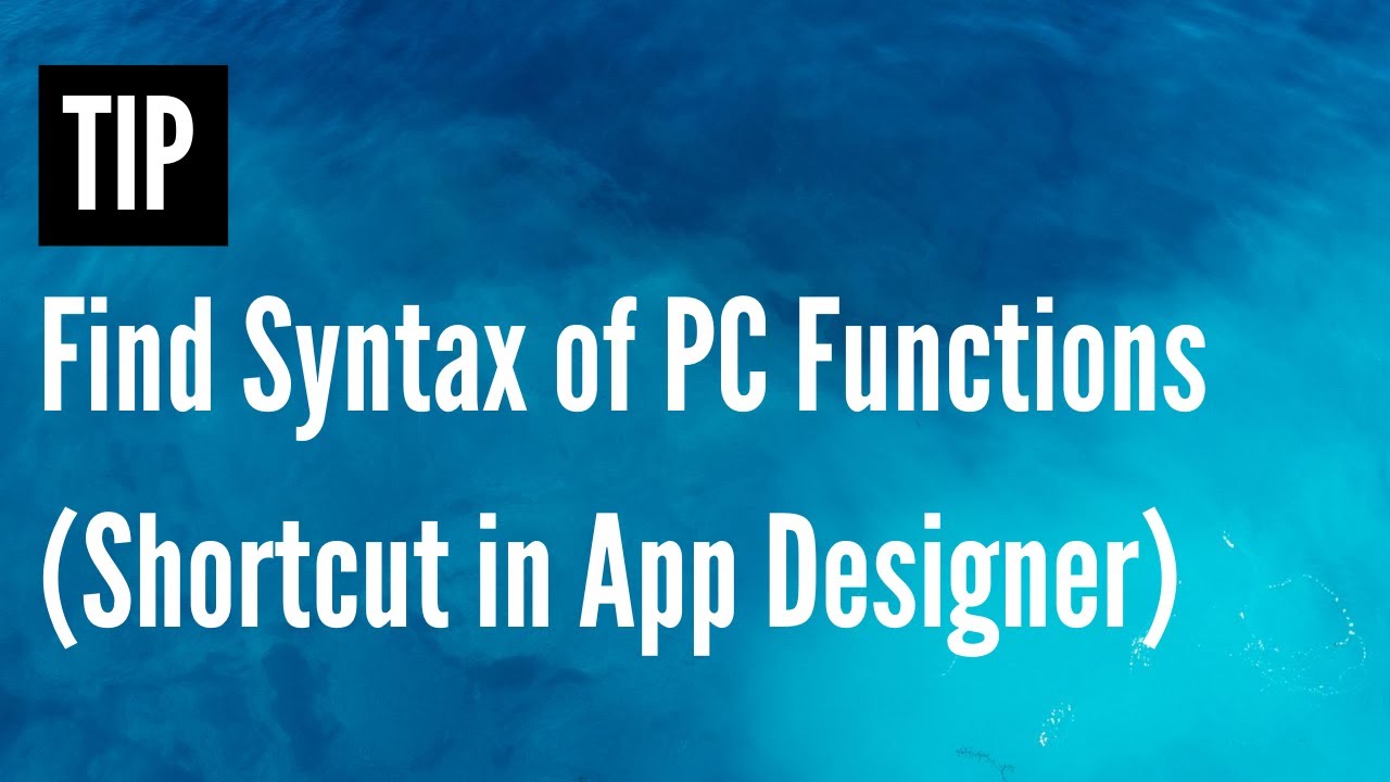 Peoplecode Navigate Syntax From Pc Editor Tip 1 Youtube
