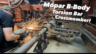 1970 Dodge Charger TORSION BAR CROSSMEMBER replacement (66-70 Mopar B-Body)