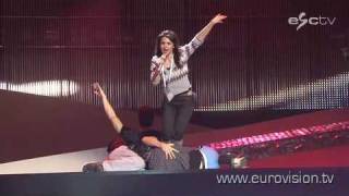 Eurovision Song Contest 2008: Sirusho (Armenia) - first rehearsal