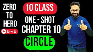 Class 10 Chapter 10 CIRCLES in One Shot 🔥 #cirlces #cbse2025 #maths   #bkmathursir #cbse #class10th