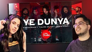 Coke Studio | Season 14 | Ye Dunya | Karakoram x Talha Anjum x Faris Shafi | Siblings React