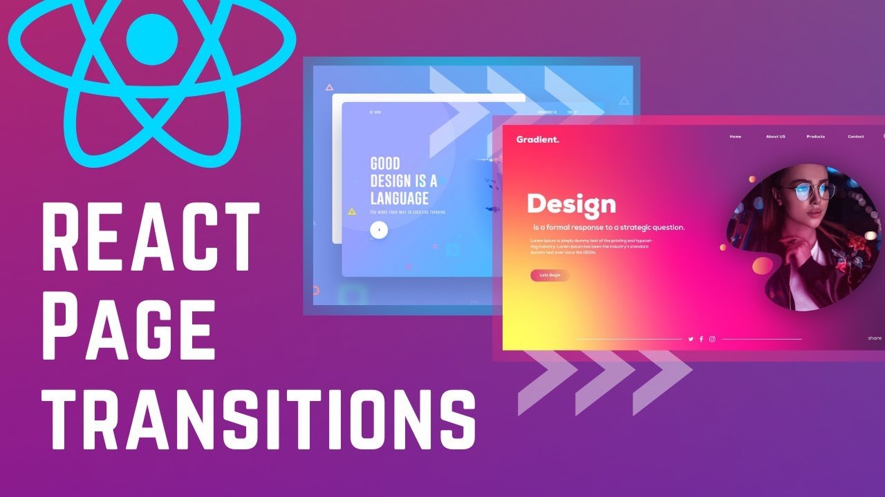 Page Transitions In React React Router V6 And Framer Motion Tutorial