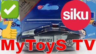 unboxing Siku 1404 US Patrol Car #sikuauto (02117)