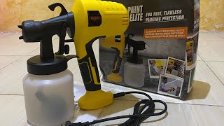 Unboxing ELECTRIC Spray Gun Paint Alat Semprot Cat 450W 800ML