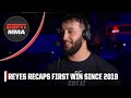 Dominick Reyes says ‘everything went to plan’ in win vs. Dustin Jacoby | UFC Post Show