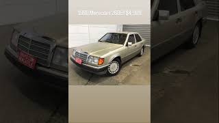 1990 Merecdes 260E!! #Mercedes #260E