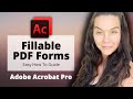 Create Fillable PDF Forms in Adobe Pro // Easy How To Guide
