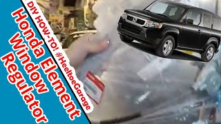 DIY/How-To Replace a Window Regulator & Motor Assembly, Honda Element plus a discount on parts!