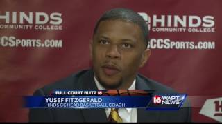 Yusef Fitzgerald named Hinds CC Head Basketball Coach