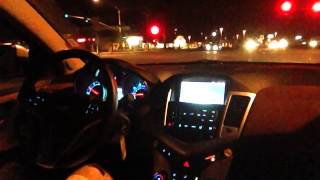 2014 Chevrolet Cruze 2LT: Driving at Night