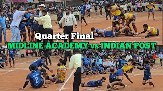 INDIAN POST vs MIDLINE ACADEMY HIGH VOLTAGE KABADDI MATCH | NEVER SEEN KABADDI MATCH LIKE THIS🔥🔥🔥🔥🔥🔥