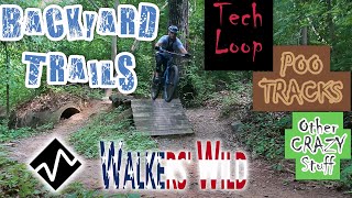 The Charlotte NC Classic Backyard Trails (BYT) mountain bike trail