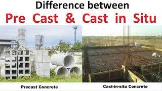 Difference between Pre Cast \u0026 Cast in Situ Concrete