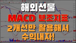 해외선물 MACD 시간대 활용 하는 방법 (HTS 세팅)