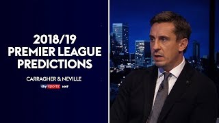 Neville and Carragher make their 2018/19 Premier League predictions! (Golden Boot/POTY/Top 4) | MNF