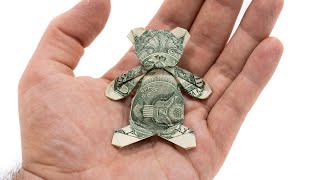 Origami Dollar bill Teddy Bear (Michael LaFosse)