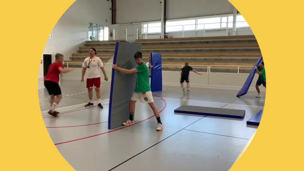 Handball Training Defense - YouTube