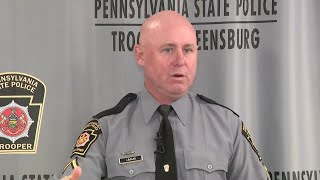 News conference: Pennsylvania police say man found dead at state game lands