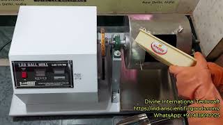Laboratory Ball Mill 10Kg Capacity for pulverizing, milling, grinding, and mixing of samples