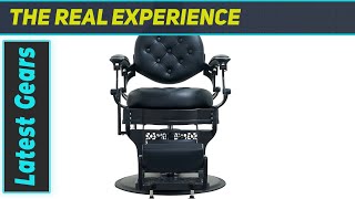 Vintage Reclining Barber Salon Chair: The Ultimate Comfort Experience