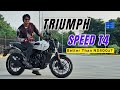 2024 Triumph Speed T4 Detail Ride Review , On Road Price | Most Affordable Triumph Motorcycle