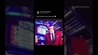 This Kristaps Porzingis draft video is ICONIC 😂😭 #shorts