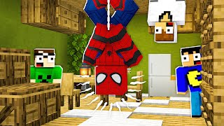 Minecraft: HOMEM-ARANHA - O FILME 🤟🕸 (Esconde-Esconde)