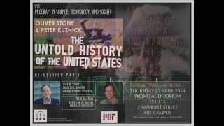 Oliver Stone and Peter Kuznick at MIT 04/03/2014 [FULL]