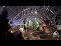 Holiday Magic! Winter Flower Show and Light Garden | Serpentine Room Time-Lapse