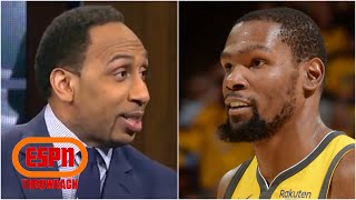 Stephen A.'s Archives: Kevin Durant 'RUINED my season!' - Stephen A. gets FIRED UP at KD 🗣️