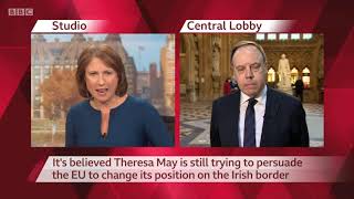 Nigel Dodds speaking on BBC Politics Live