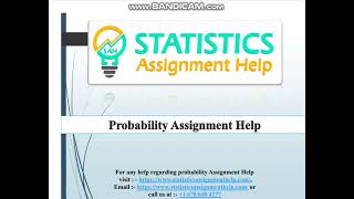 Probability Assignment Help